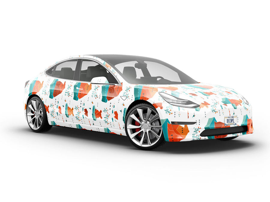 Occupied Icebergs Animal Vehicle Vinyl Wrap