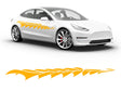 3M Sunflower Yellow Ocean Body Graphic~Full Side Auto Decal Kit~0