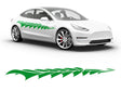 3M Bright Green Ocean Body Graphic~Full Side Auto Decal Kit~0