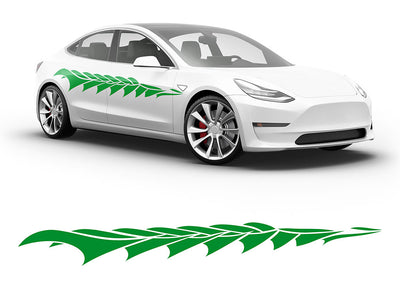 3M Bright Green Ocean Body Graphic~Full Side Auto Decal Kit~0