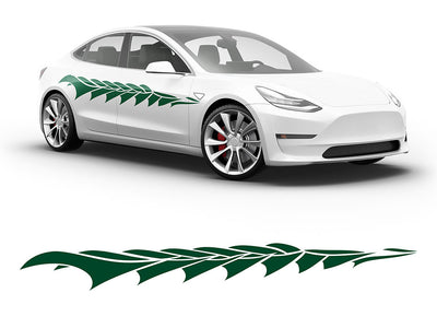 3M Dark Green Ocean Body Graphic~Full Side Auto Decal Kit~0