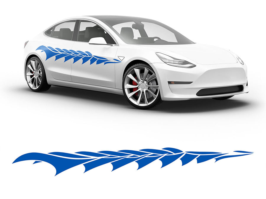 3M Azure Blue Ocean Body Graphic~Full Side Auto Decal Kit~0