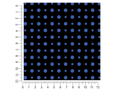 ocean blue polka dot 1ft x 1ft Craft Sheets