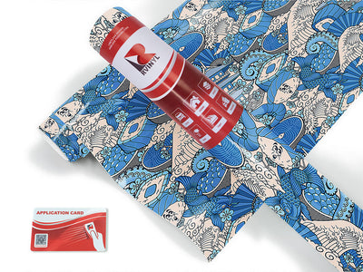 ocean bounty japanese Craft Vinyl Roll