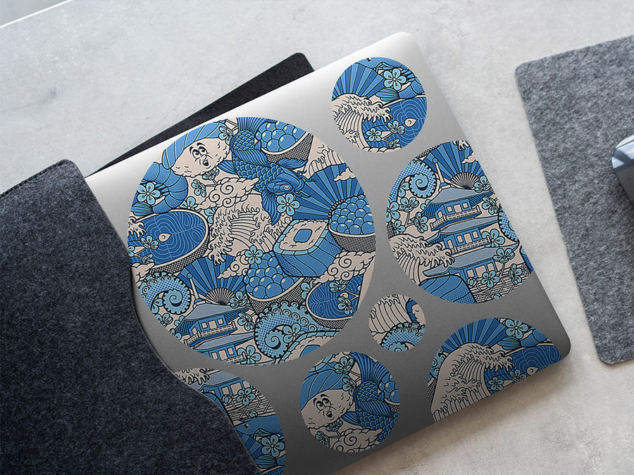 ocean bounty japanese DIY Laptop Stickers