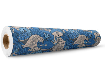Ocean Bounty Food Wrap Film Wholesale Roll~Rwraps Series 914 Digitally Printed Vinyl Roll~5