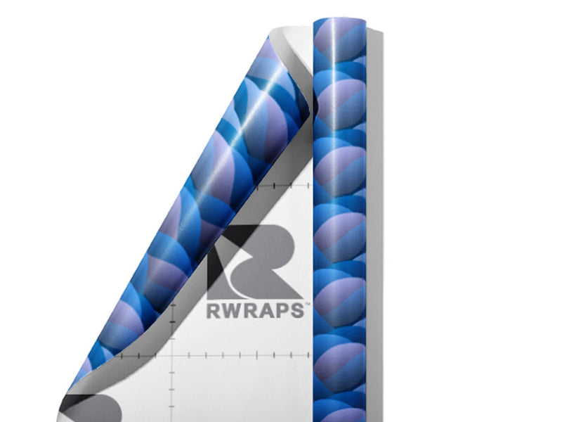 Ocean Bride Water Wrap Film Sheets~Rwraps Series 914 Ocean Bride Water Scrolled Sheet~3