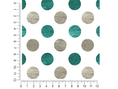 ocean bubbles polka dot 1ft x 1ft Craft Sheets