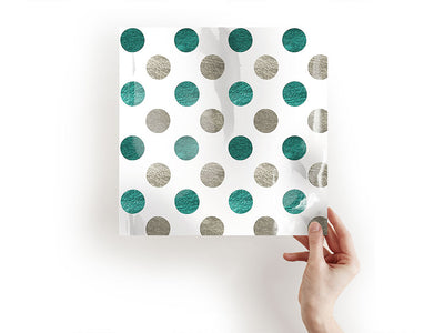 ocean bubbles polka dot Craft Sheets