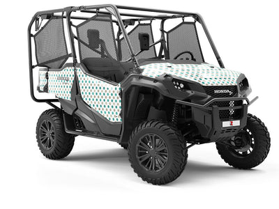 Ocean Bubbles Polka Dot Utility Vehicle Vinyl Wrap