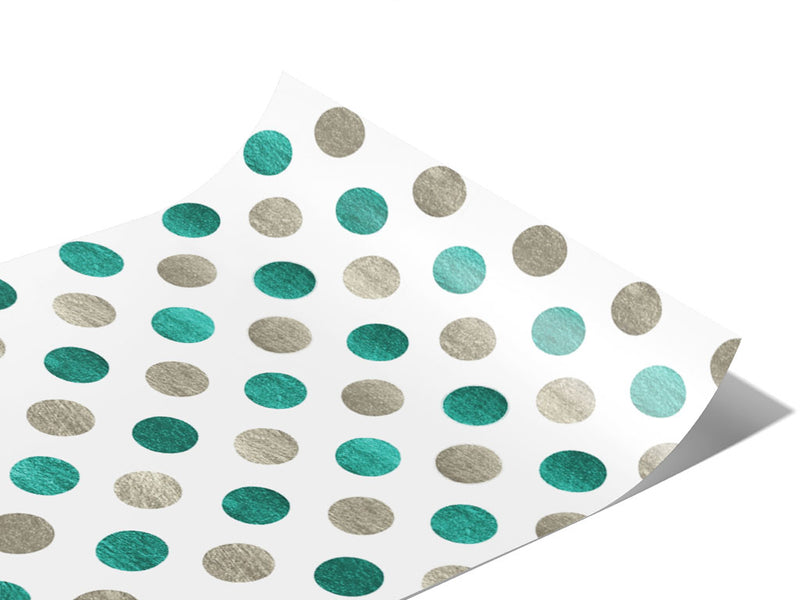 Ocean Bubbles Polka Dot Vinyl Wraps~Rwraps Series 914 Digitally Printed Vinyl Wrap~0