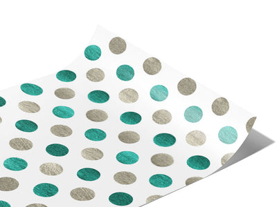 Ocean Bubbles Polka Dot Vinyl Wraps~Rwraps Series 914 Digitally Printed Vinyl Wrap~0