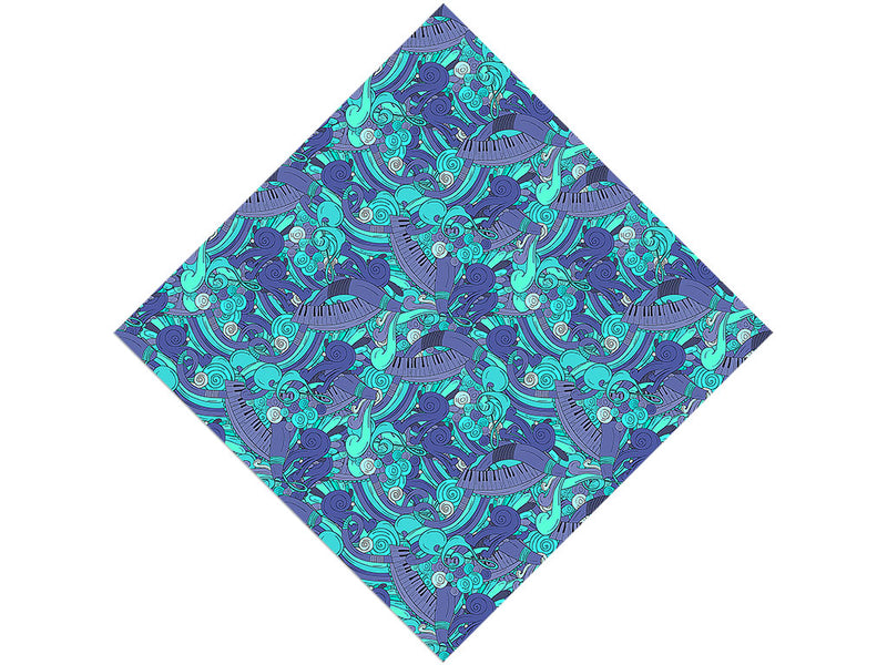 Ocean Chords Music Vinyl Wrap Pattern