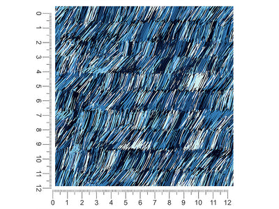 ocean fury water 1ft x 1ft Craft Sheets