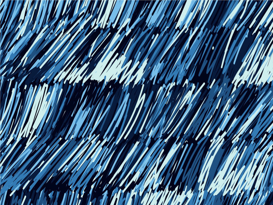 Ocean Fury Water Vinyl Wrap Pattern~Rwraps Series 914 Digitally Printed Vinyl Wrap~0