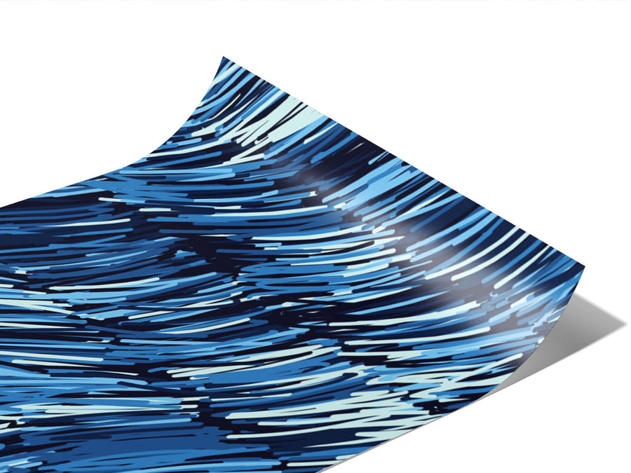 Ocean Fury Water Vinyl Wraps~Rwraps Series 914 Digitally Printed Vinyl Wrap~0
