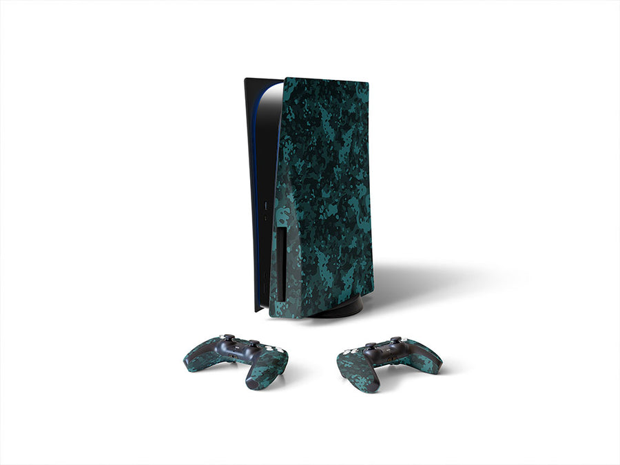 ocean multicam camouflage Sony PS5 DIY Skin