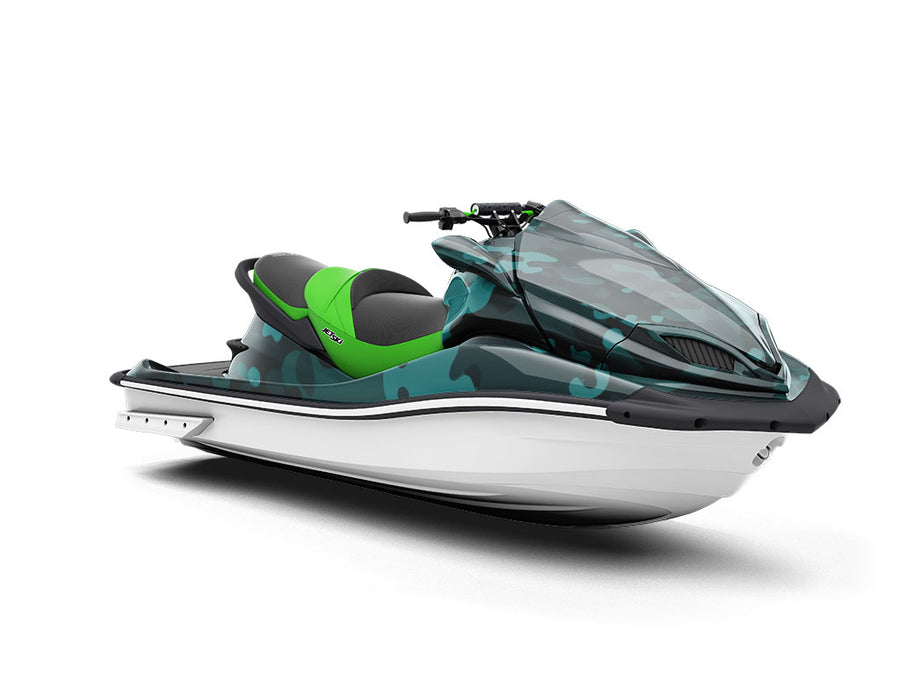 Ocean Multicam Camouflage Jet Ski Vinyl Customized Wrap
