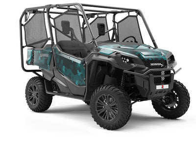 Ocean Multicam Camouflage Utility Vehicle Vinyl Wrap