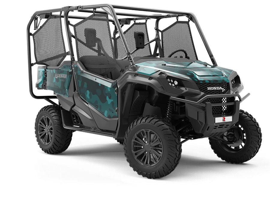 Ocean Multicam Camouflage Utility Vehicle Vinyl Wrap