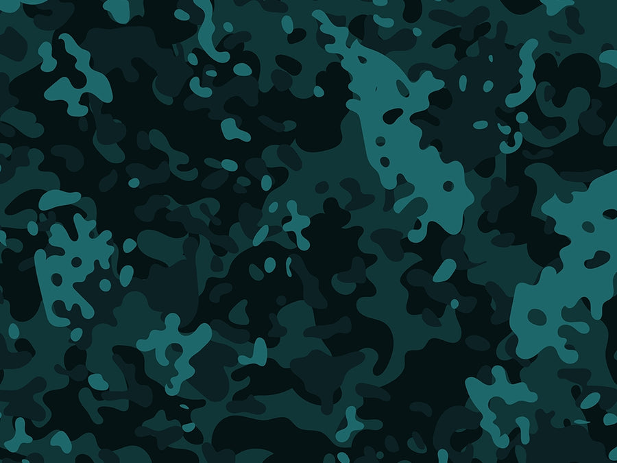 Ocean Multicam Camouflage Vinyl Wrap Pattern~Rwraps Series 914 Digitally Printed Vinyl Wrap~0