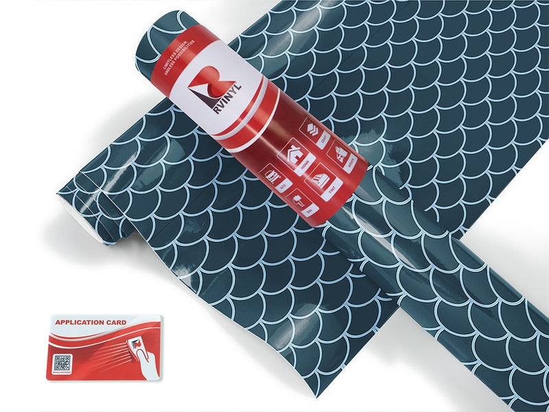 ocean scales water Craft Vinyl Roll