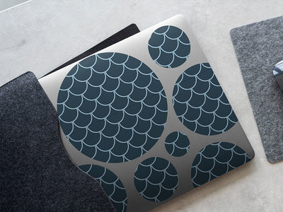 ocean scales water DIY Laptop Stickers