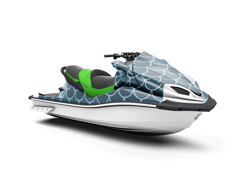 Ocean Scales Water Jet Ski Vinyl Customized Wrap