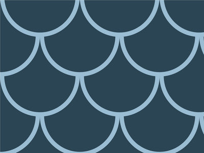 Ocean Scales Water Vinyl Wrap Pattern~Rwraps Series 914 Digitally Printed Vinyl Wrap~0