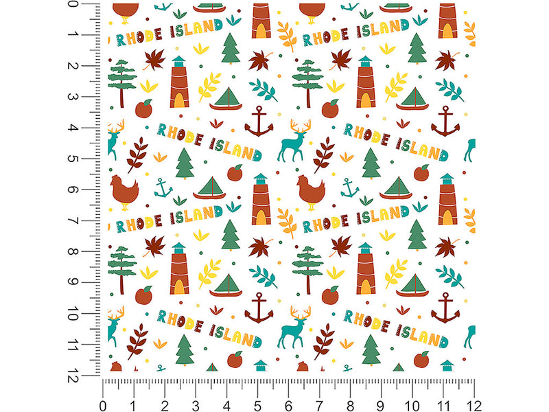 ocean state  1ft x 1ft Craft Sheets