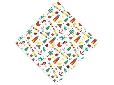 Ocean State Americana Vinyl Wrap Pattern