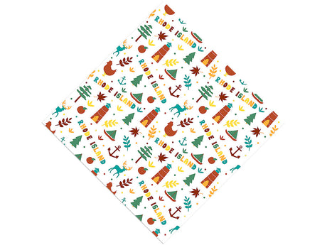 Ocean State Americana Vinyl Wrap Pattern