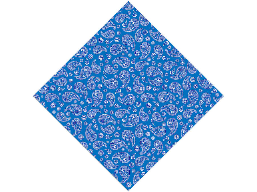 Ocean Swim Paisley Vinyl Wrap Pattern