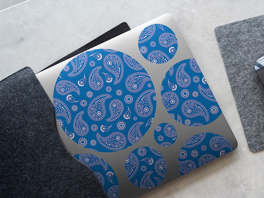 ocean swim paisley DIY Laptop Stickers