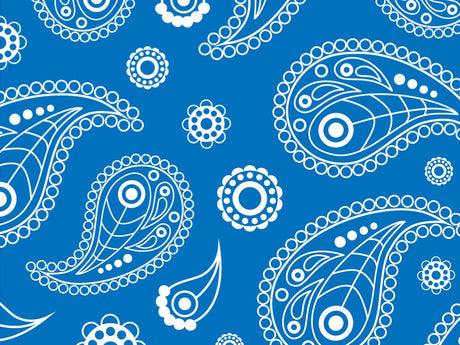Ocean Swim Paisley Vinyl Wrap Pattern~Rwraps Series 914 Digitally Printed Vinyl Wrap~0