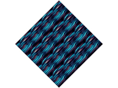 Ocean Waves Wood Plank Vinyl Wrap Pattern