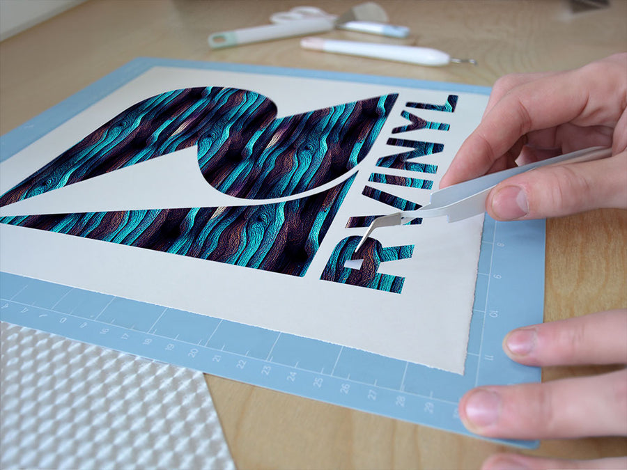 ocean waves  Easy Weed Craft Vinyl