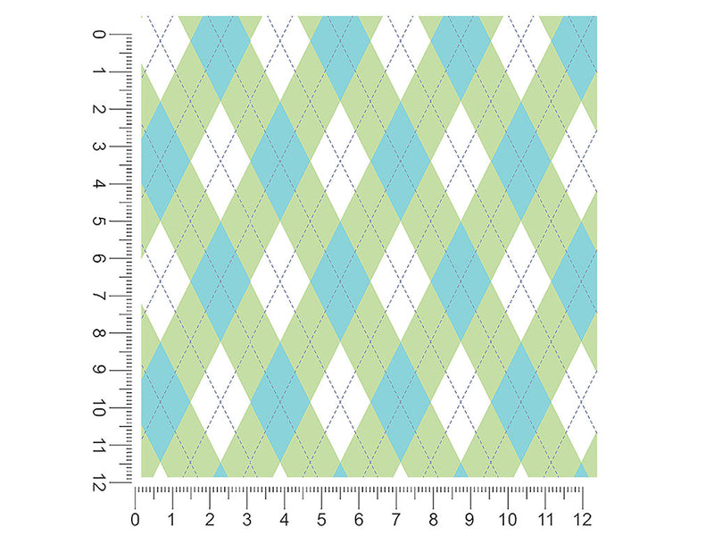 ocean weeds argyle 1ft x 1ft Craft Sheets