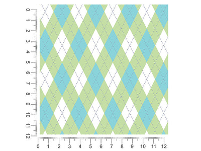 ocean weeds argyle 1ft x 1ft Craft Sheets