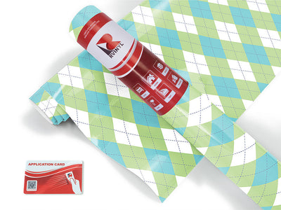 ocean weeds argyle Craft Vinyl Roll