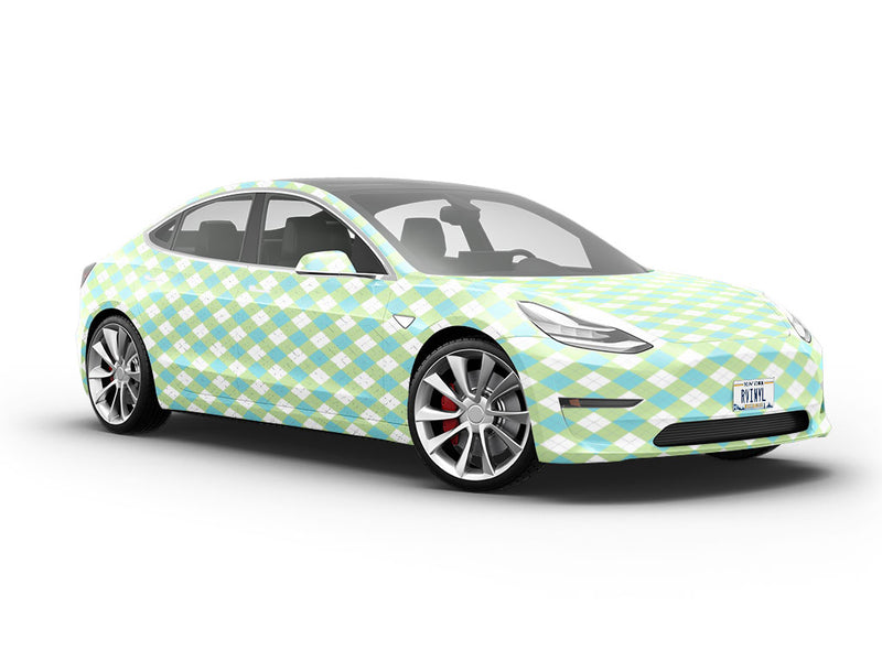 Ocean Weeds Argyle Vehicle Vinyl Wrap