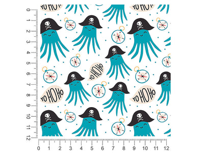 octopus pirates salt water 1ft x 1ft Craft Sheets