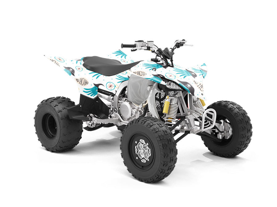 Octopus Pirates Marine Life ATV Wrapping Vinyl