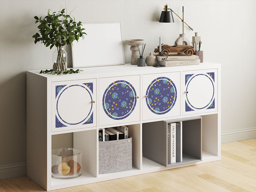 off planet science fiction DIY Furniture Stickers