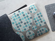 office blues mosaic DIY Laptop Stickers