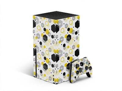 oh beehive abstract geometric XBOX DIY Decal