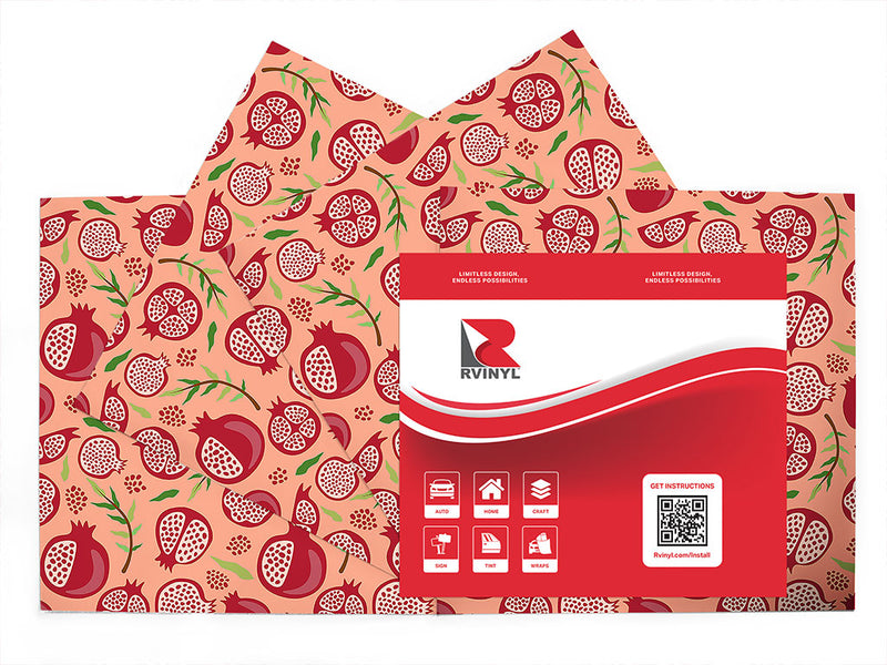 oh persephone fruit Craft Vinyl Sheet Pack