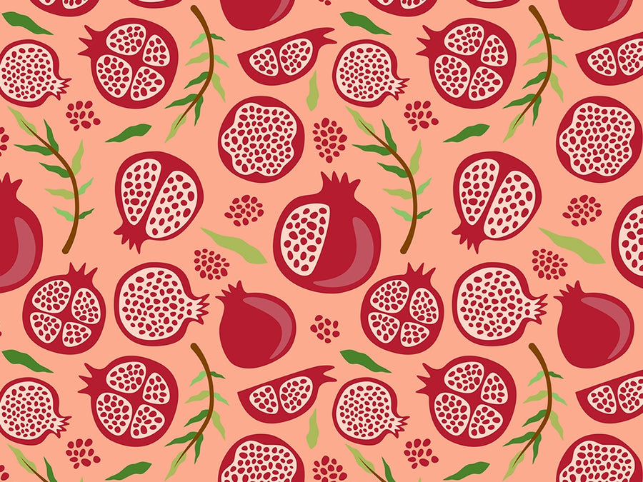Oh Persephone Fruit Vinyl Wrap Pattern~Rwraps Series 914 Digitally Printed Vinyl Wrap~0