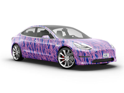 Oh Ramona Abstract Vehicle Vinyl Wrap