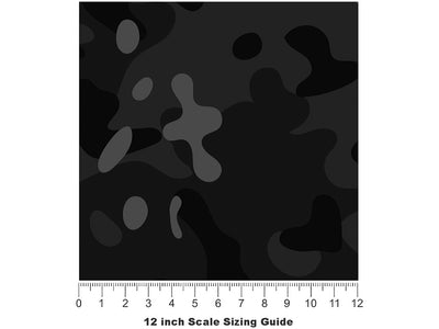 Oil Multicam Camouflage Vinyl Film Pattern Size 12 inch Scale~Rwraps Oil Multicam Camouflage Sizing Chart~3